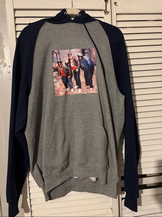 Russell Athletic Other - 🔥 Hip Hop Legends The Fat Boys Raglan Hoodie | XL